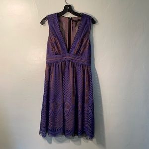 BCBG MaxAzria purple party dress!